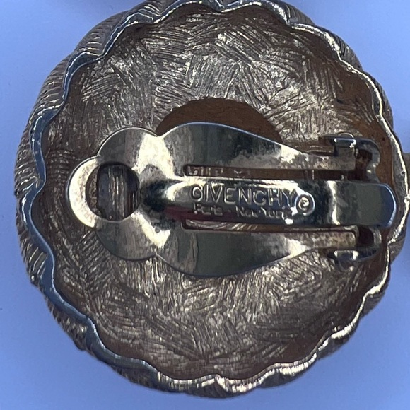 Givenchy Vintage Chain Tassel Clip on Earrings - Picture 4 of 6